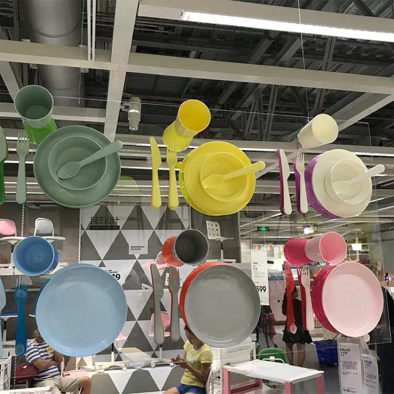 set bát ,đĩa, dao, thìa , dĩa KALAS IKEA chính hãng