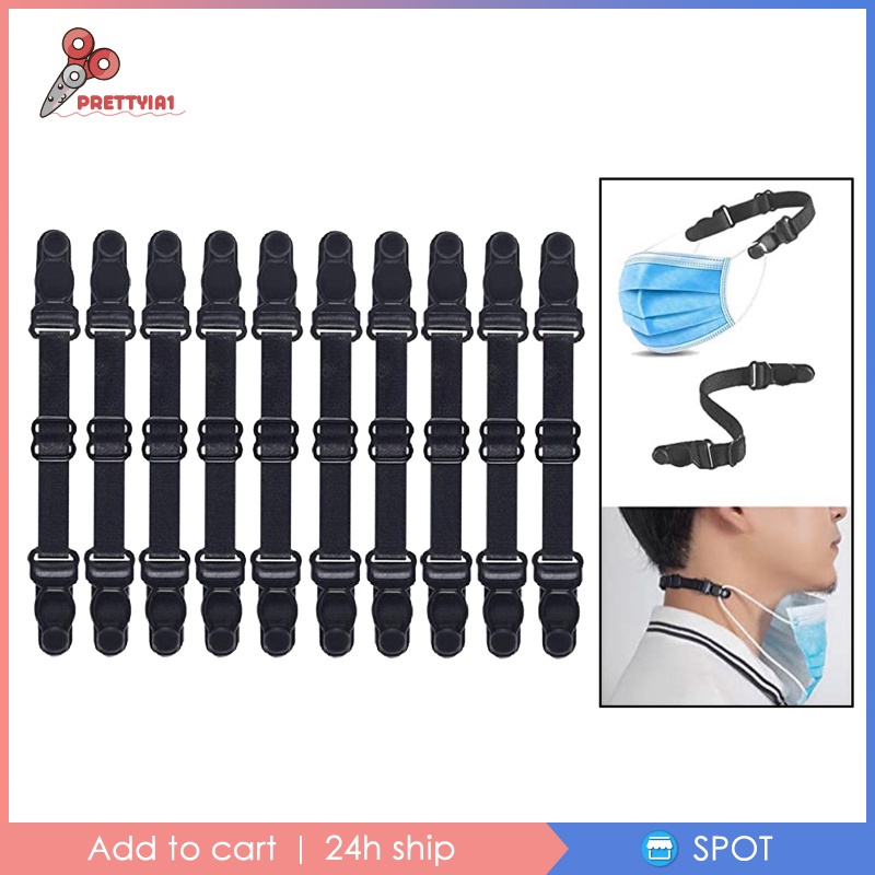 (Hàng Mới Về) Set 10 Móc Nối Dài Khẩu Trang Tiện Dụng