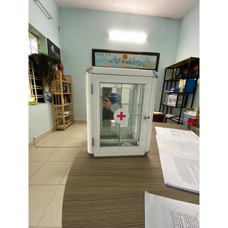 TỦ THUỐC Y TẾ GIA ĐÌNH ( NGANG 30 CAO 40 SÂU 15 )