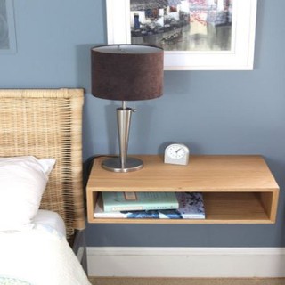 Kệ gỗ đầu giường 🌈 FREE SHIP 🌈 Kệ đầu giường chống ẩm sang trọng 50*20 cm