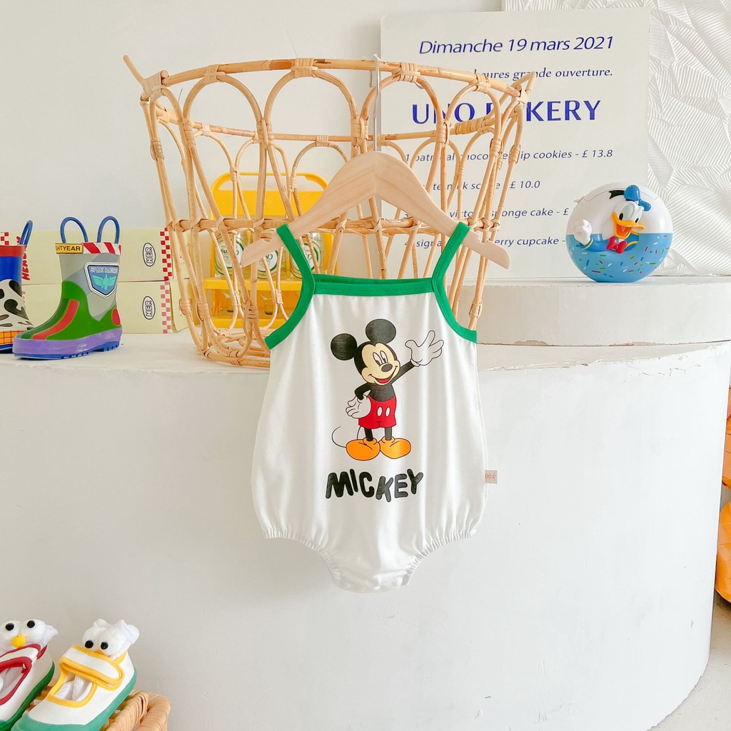 Bộ Trang Phục 2 Mảnh Gồm Áo Liền Quần Và Vớ In Họa Tiết Hoạt Hình Dành Cho Bé Trai Và Bé Gái