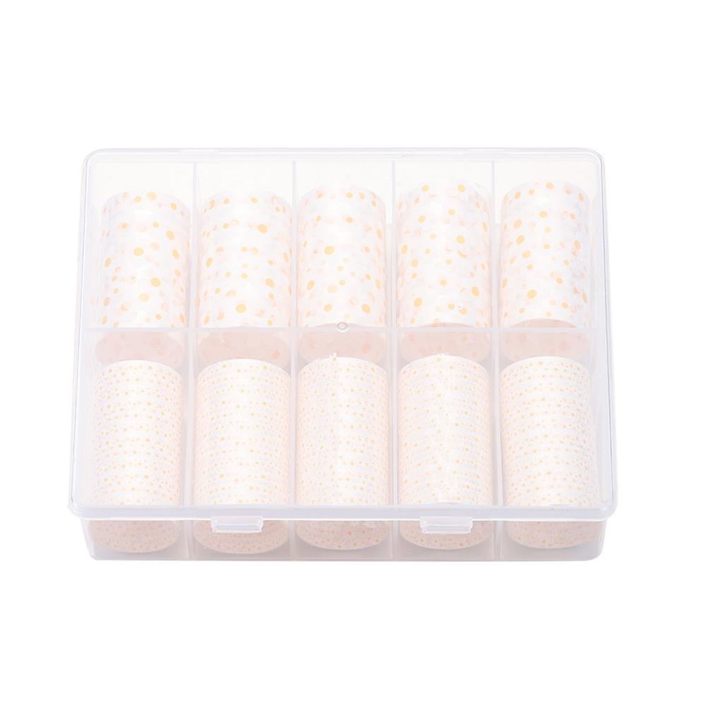 HS Giấy Foil Họa Tiết Hoa Dán Móng Nghệ Thuật