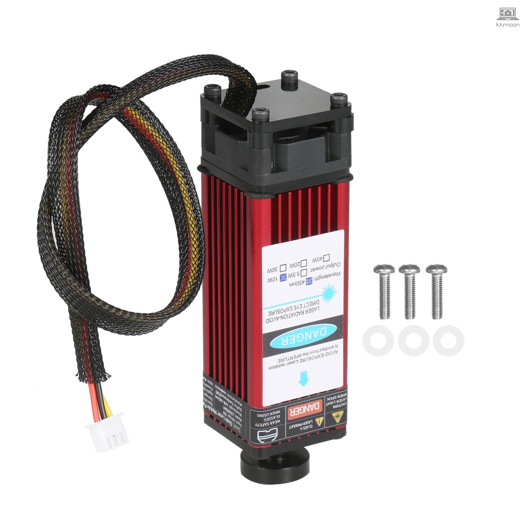 Mô Đun Laser 5.5w 450nm Chuyên Dụng Cho Máy Khắc Laser