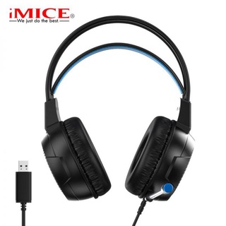 Headphone / CHỤP TAI Gaming IMICE HD-490 Led (Jack cắm USB 7.1)