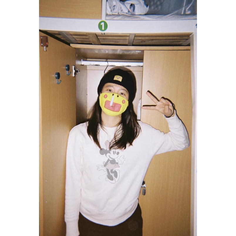 Máy ảnh phim FYE phong cách retro, hoạt hình siêu cute có đèn flash chính hãng, tặng kèm phim chụp ảnh Kodak