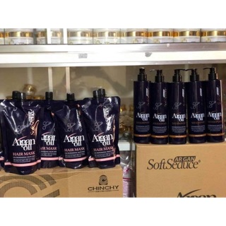 Mặt nạ lụa tơ tằm nước hoa argan softseduce 500ml