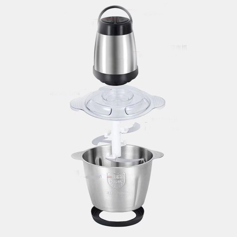 Máy xay đa năng 4 lưỡi cối inox 304 bền bỉ với thời gian -BinNhimStore