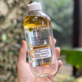 Nước tẩy trang Garnier Micellar Vàng Dầu Pháp(400ml) tẩy trang sạch sâu,hiệu quả