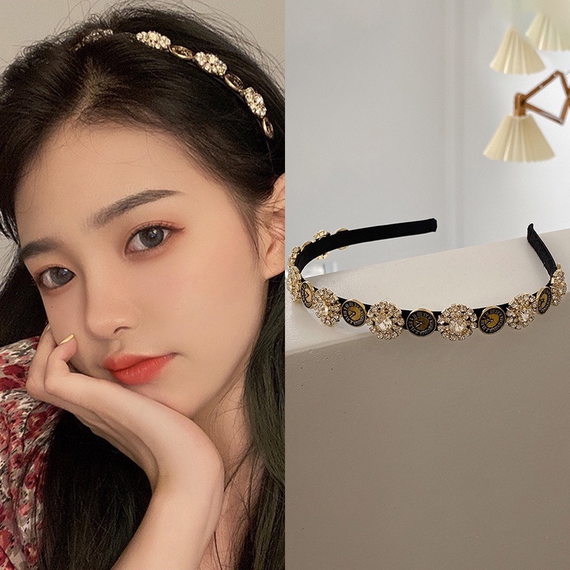 Băng Đô Đính Ngọc Trai Thời Trang Hàn Quốc Dành Cho Nữ