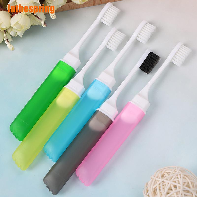 Bàn Chải Đánh Răng Gấp Gọn Tiện Lợi Khi Đi Du Lịch