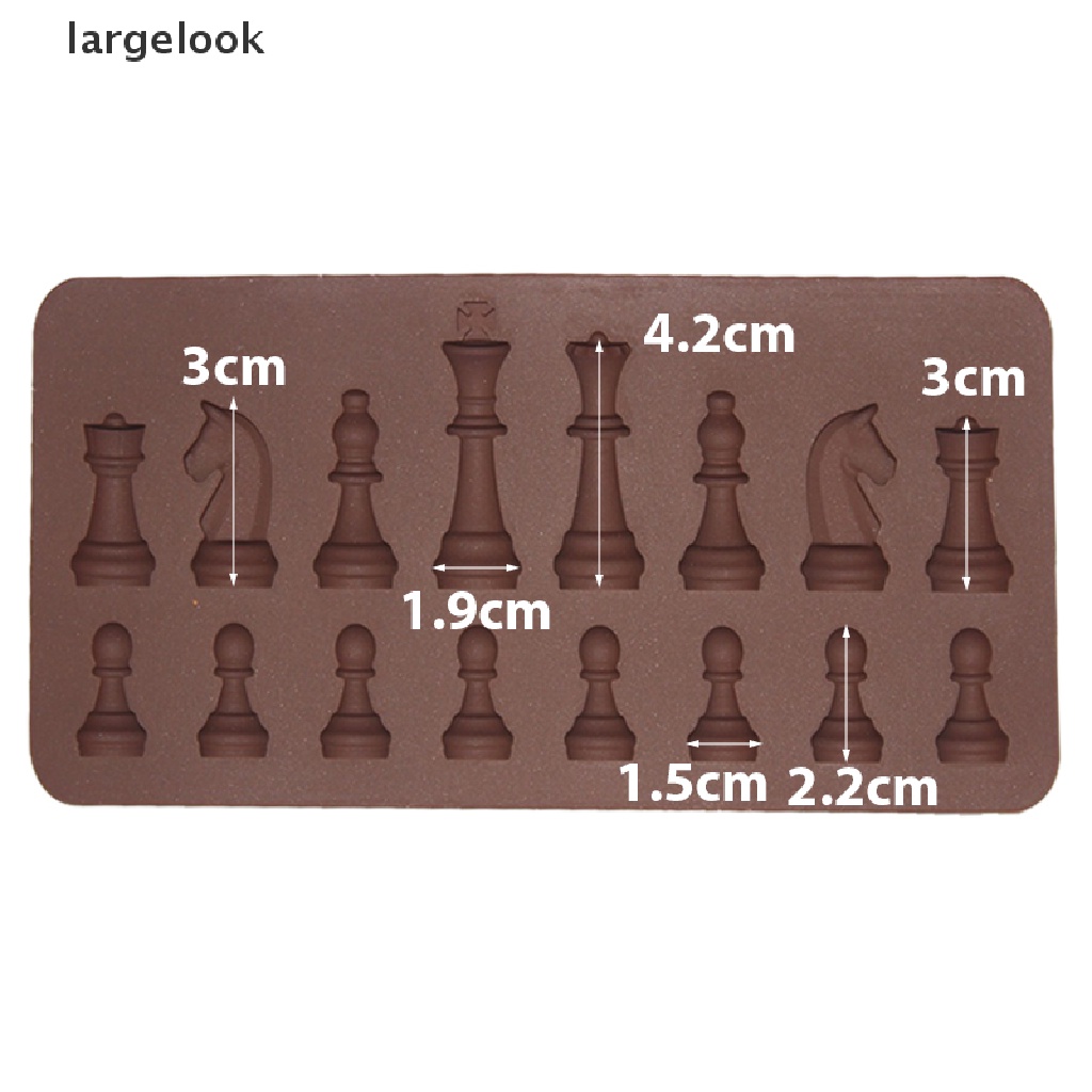 Khuôn Silicone Làm Đá / Sô Cô La Hình Quân Cờ Vua Độc Đáo DIY ♨Nóng Bỏng