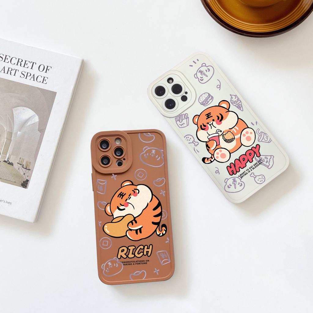 Ốp lưng iphone cạnh vuông lỗ camera hổ rich 6s/6splus/7/7plus/8/8plus/x/xr/xs/11/12/13/pro/max/plus/promax-Awifi U2-5 | BigBuy360 - bigbuy360.vn