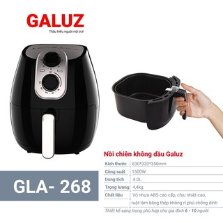 Nồi chiên không dầu 4l - gla 268