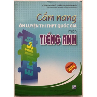Sách - Cẩm nang Ôn luyện thi THPT Quốc gia môn Tiếng Anh