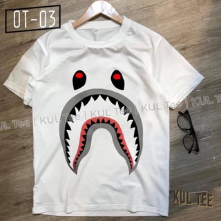 Áo thun Bape cá mập gạch ngực