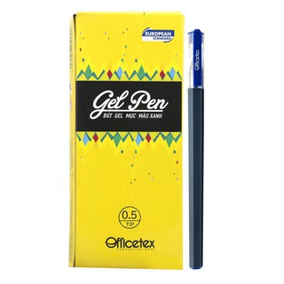 Hộp 12 bút gel officetex ot-gp005bu 0.5mm