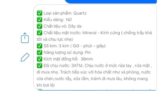 Đồng hồ nữ Hàn quốc everyone