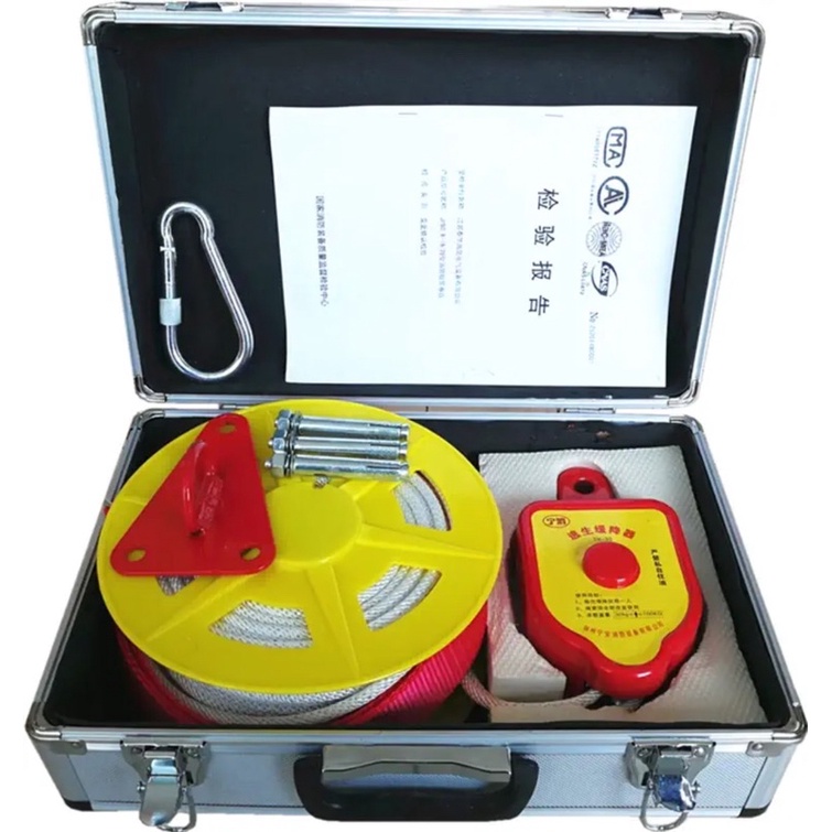 Dây hạ chậm thoát hiểm - Dây thoát hiểm chung cư loại 20m