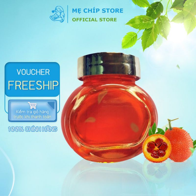 [NHÀ NẤU CỰC SỊN] 1 Hũ 50 ml Dầu Gấc Cho Bé Ăn Dặm