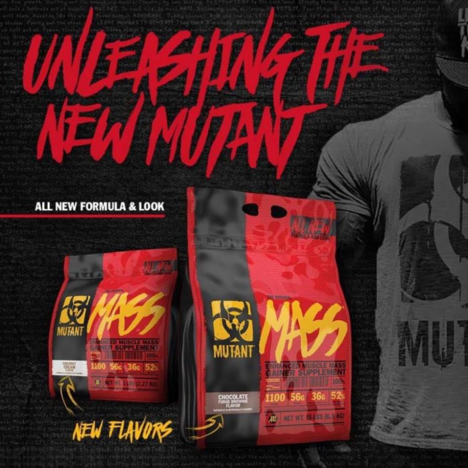 [GIÁ TỐT NHẨT] MUTANT MASS 5LBS 2.3KG| Sữa Dinh Dưỡng Tăng cân Nhanh