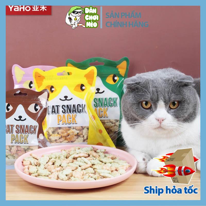 Bánh thưởng cho mèo Cat snack pack yaho 80g - Dân Chơi Mèo Petshop
