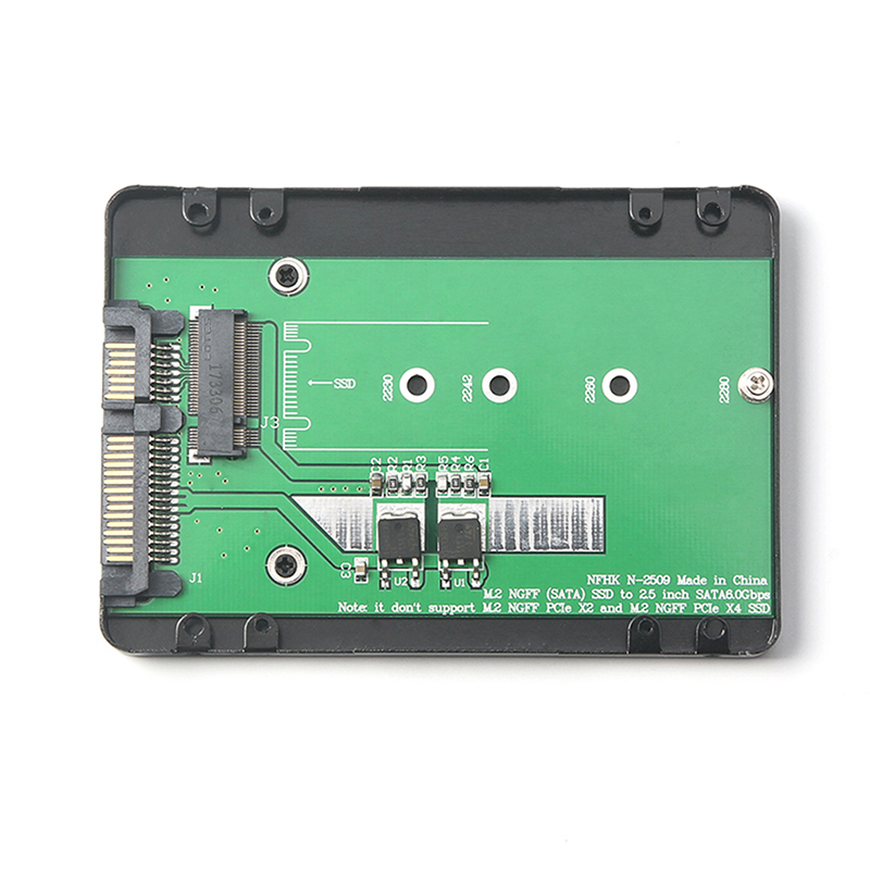 Vỏ Bảo Vệ Hộp Sạc Tai Nghe Ngff M.2 Sang Sata Hdd 7mm 2280 Bằng Hợp Kim Nhôm | BigBuy360 - bigbuy360.vn