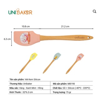 VÉT KEM SILICON UNIBAKER MB198