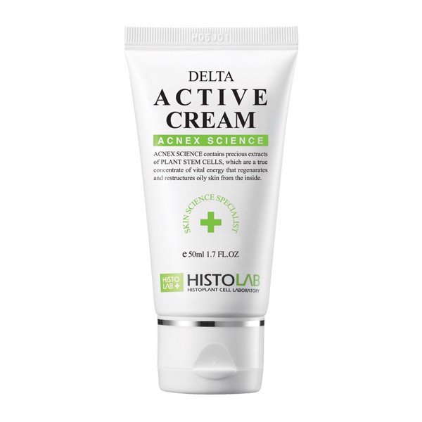 Kem Dưỡng Giảm Mụn Và Kiểm Soát Bã Nhờn Histolab Delta Active Cream Acnex Science (80ml)