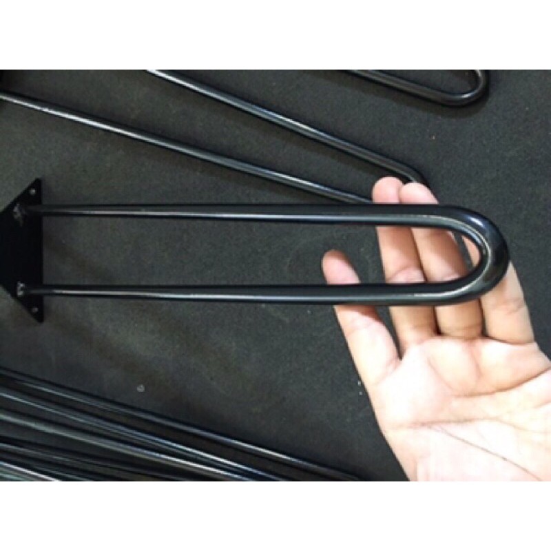 chân bàn sắt hairpin loại 2 thanh sắt(kèm vít) | BigBuy360 - bigbuy360.vn