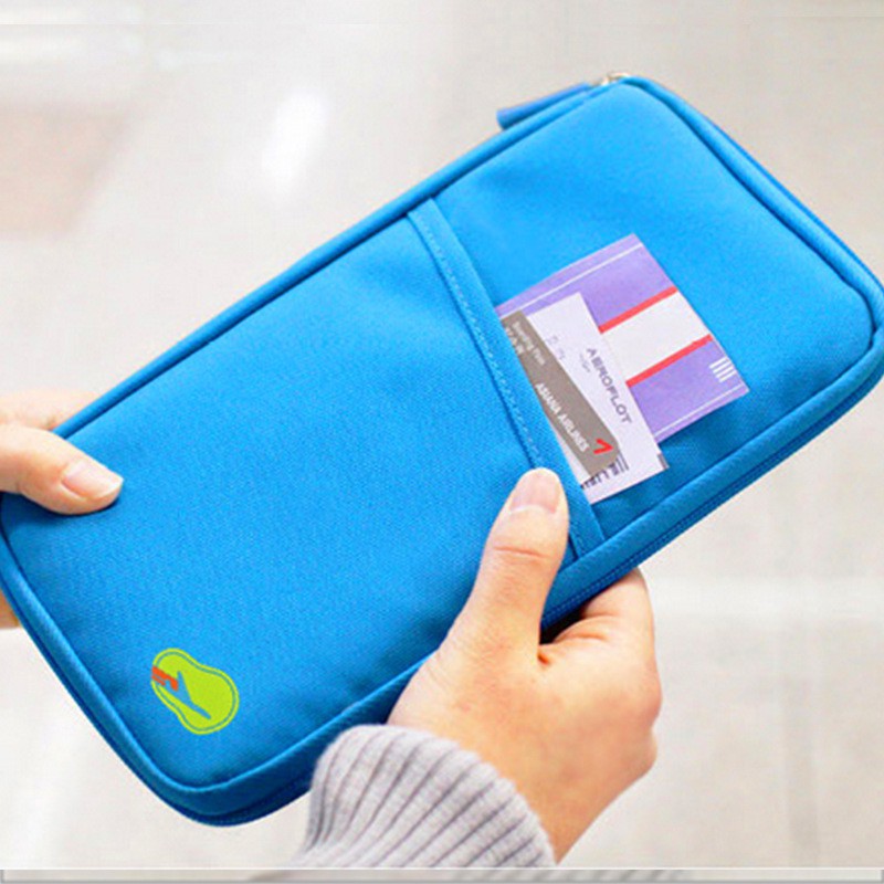 Ví tiền nữ có ngăn để thẻ, passport tiện lợi