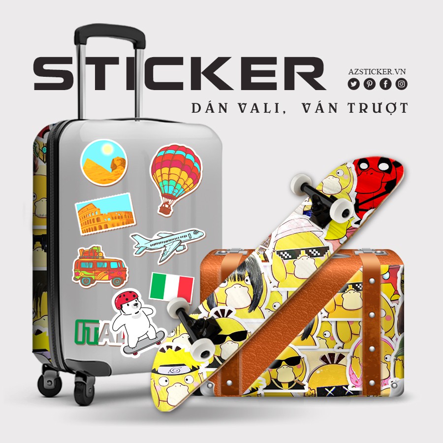Sticker Meme Vịt Bối Rối | Nhãn Dán Decal Hình Con Vịt Vàng Xâm Chiếm Trái Đất , Hình Dán Nón Bảo Hiểm Chống Nước Cắt ẵn