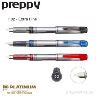 BÚT MÁY NHẬT PLATINUM PREPPY F02 - MỰC TÍM