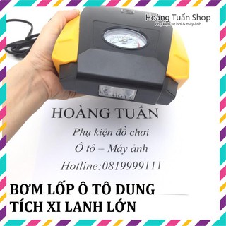 Máy bơm lốp ô tô xi lanh lớn có đèn chiếu sáng loại cao cấp bền khỏe