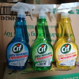Nước xịt tẩy rửa các loại Cif 520ml