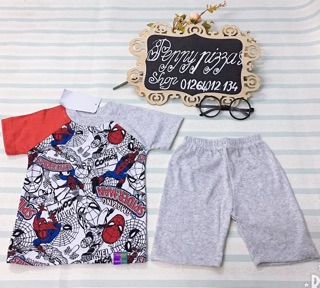 Bộ đồ bozip nguời nhện spiderman