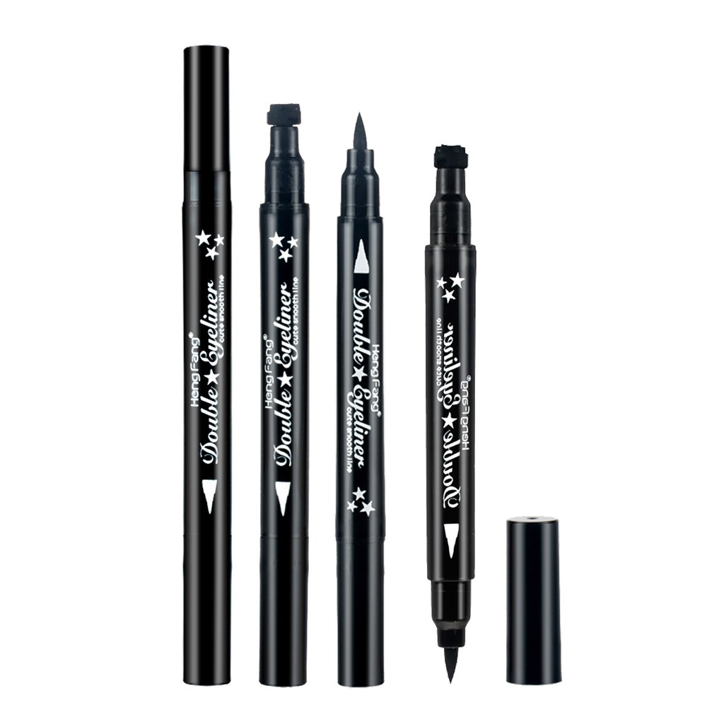 Bút Kẻ Mắt HengFang 52244 2 Đầu Lâu Trôi 4 Kiểu Lựa Chọn Chuyên Dụng Cho Nữ 11g