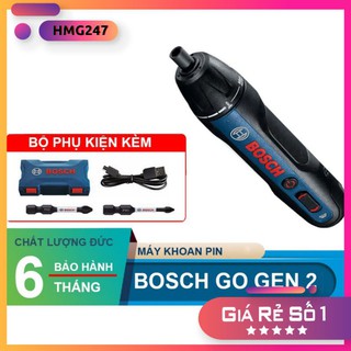 [CHÍNH HÃNG] BOSCH GO GEN 2 Bộ 32 chi tiết - Máy vặn vít dùng pin