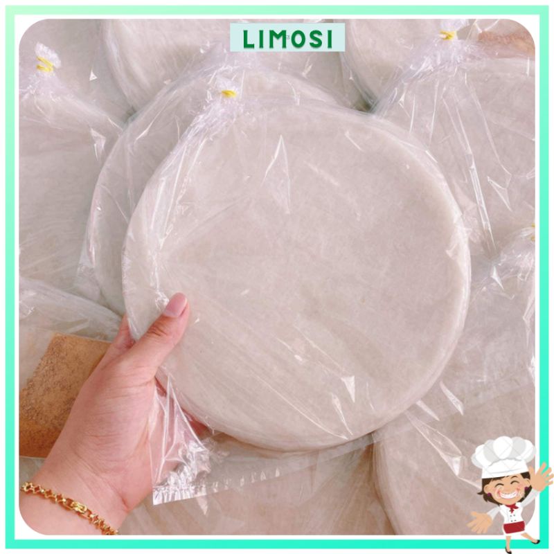 Bánh tráng phơi sương Tây Ninh loại 1 cuốn gỏi cuốn thịt luộc không chua không mặn Limosi Kx 70