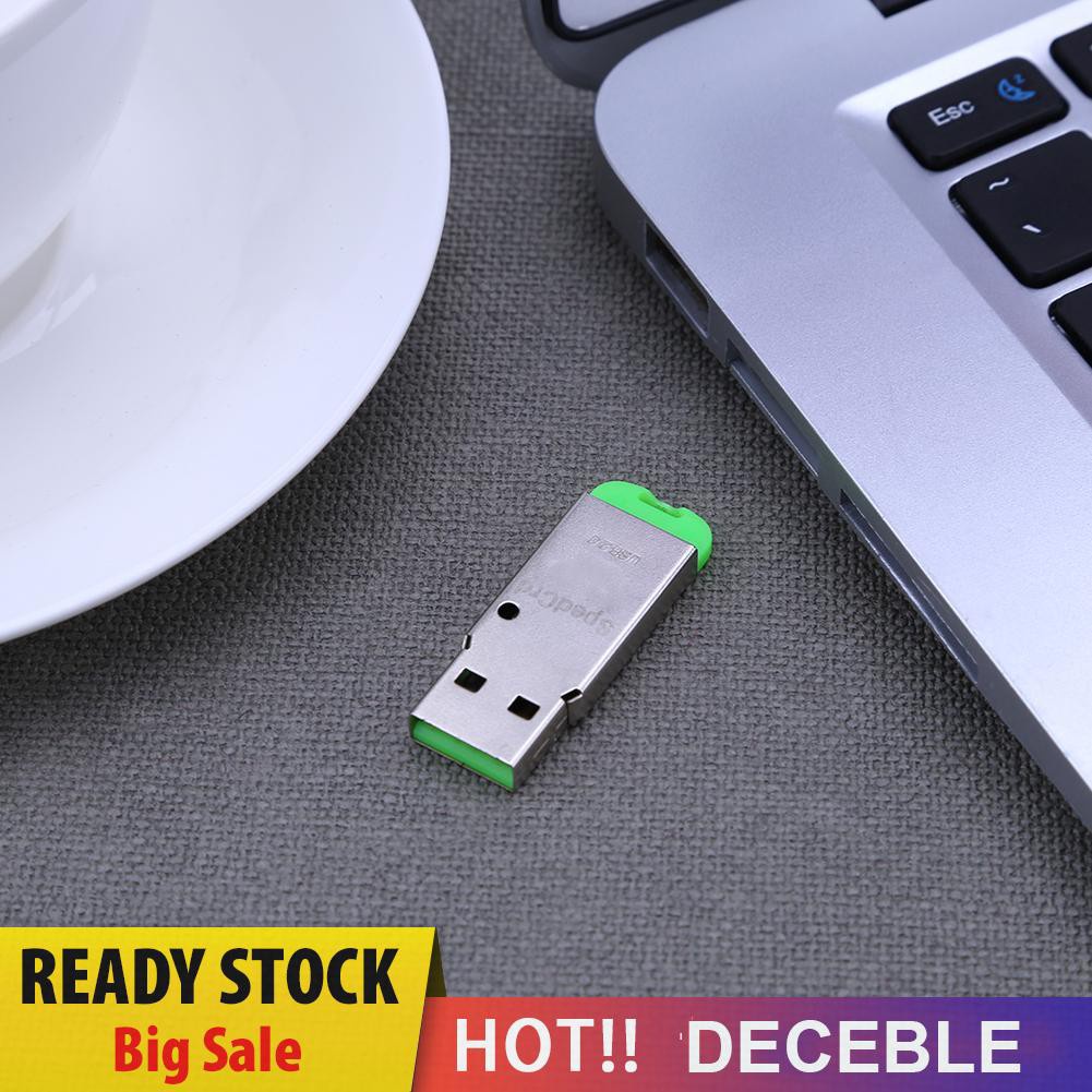 Hộp Kim Loại Mini Đựng Thẻ Nhớ Sd / Tf Usb 2.0 Siêu Nhẹ | BigBuy360 - bigbuy360.vn