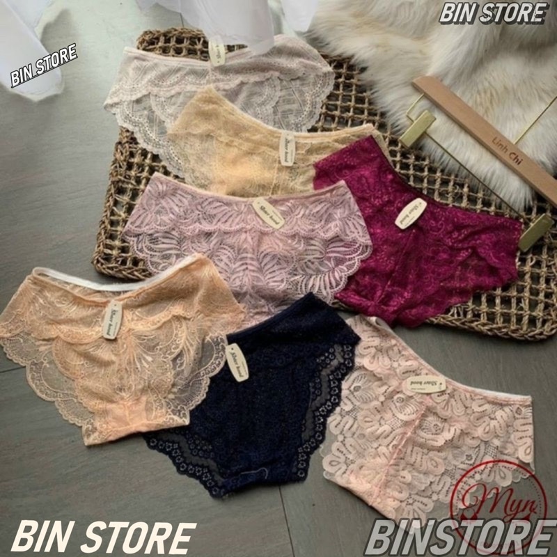 { sale sale} Quần Lót ren,chíp ren  Sexy Quần Lót ren cao cấp mềm mại, quần chíp nữ, giao màu ngẫu nhiên
