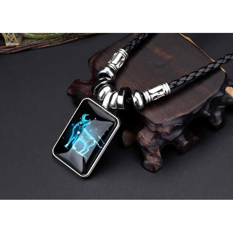 Dây Chuyền Mặt Hình 12 Cung Hoàng Đạo Tùy Chọn Thời Trang 2020