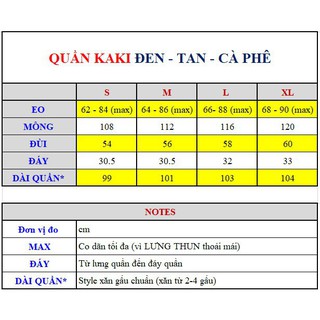 Quần BASIC PANTS KAKI màu TAN UNISEX