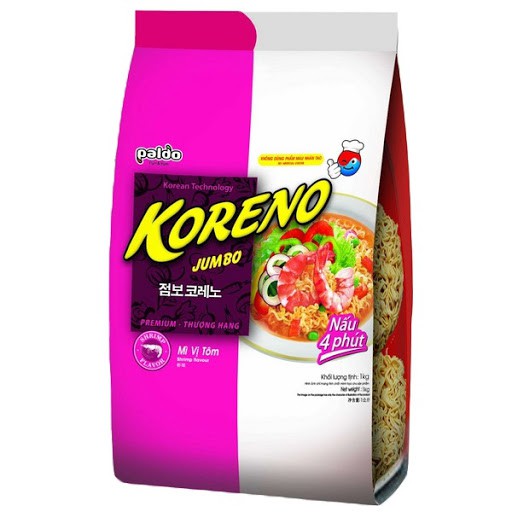 Mì cân Koreno gói 1kg