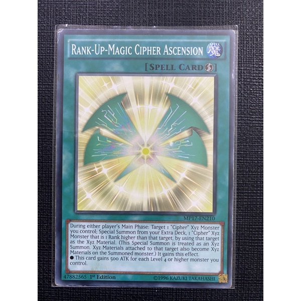 Thẻ bài Rank-Up-Magic Cipher Ascension