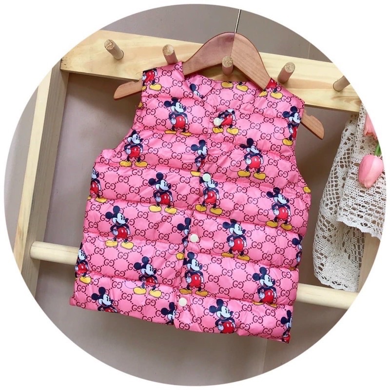 Áo phao gile Quảng Châu cho bé trai, bé gái 8-20kg
