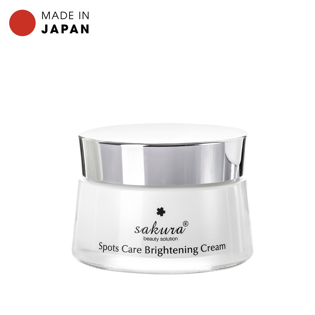[CHÍNH HÃNG] Kem Dưỡng Trắng Sakura Spots Care Brightening Cream 45gr