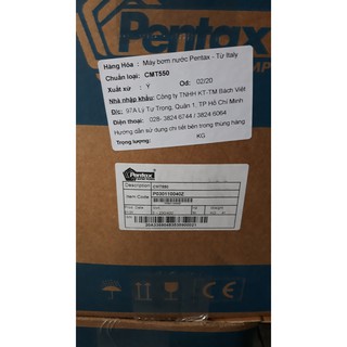 Máy bơm nước dân dụng Pentax CMT-550