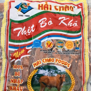 KHÔ BÒ HẢI CHÂU - Khô bò vụn giòn 500g*2 (1kg)