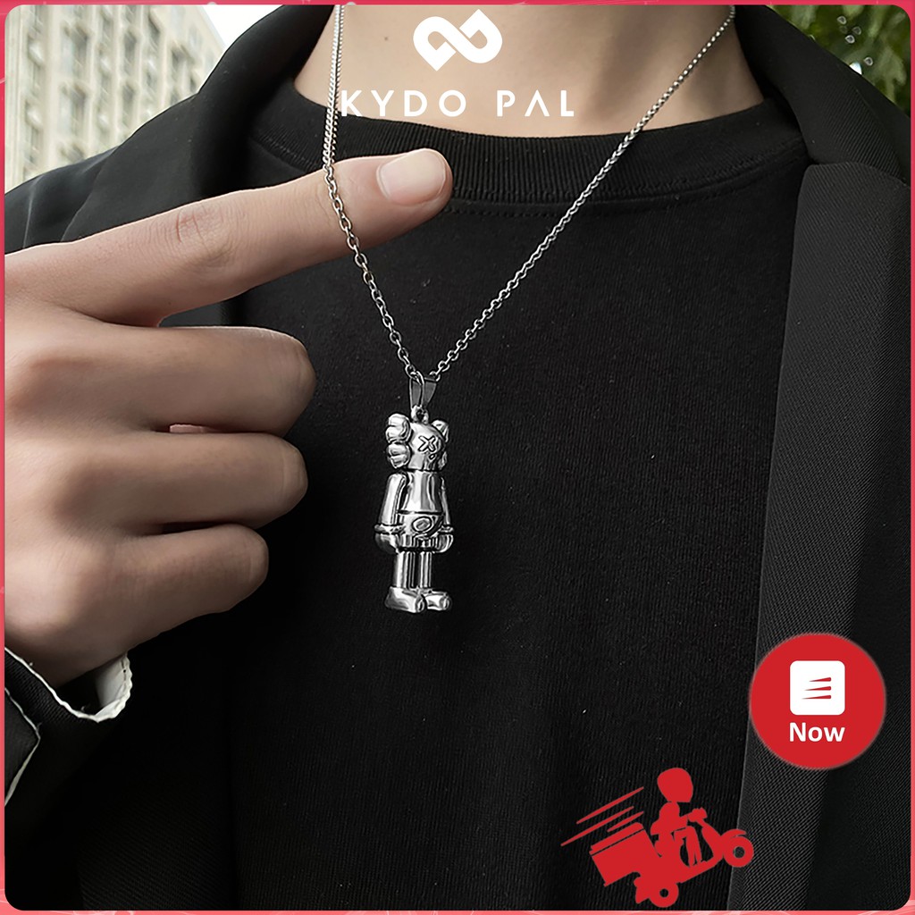 Vòng cổ kaws nam nữ hiphop dây chuyền phong cách cá tính MCK26 - KYDO PɅL phụ kiện thời trang