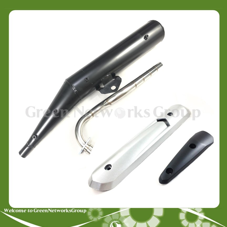 Bộ pô và ốp pô Spark cho xe Wave RSX 110 Greennetworks